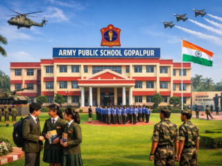 army public school gopalpur assembly scene